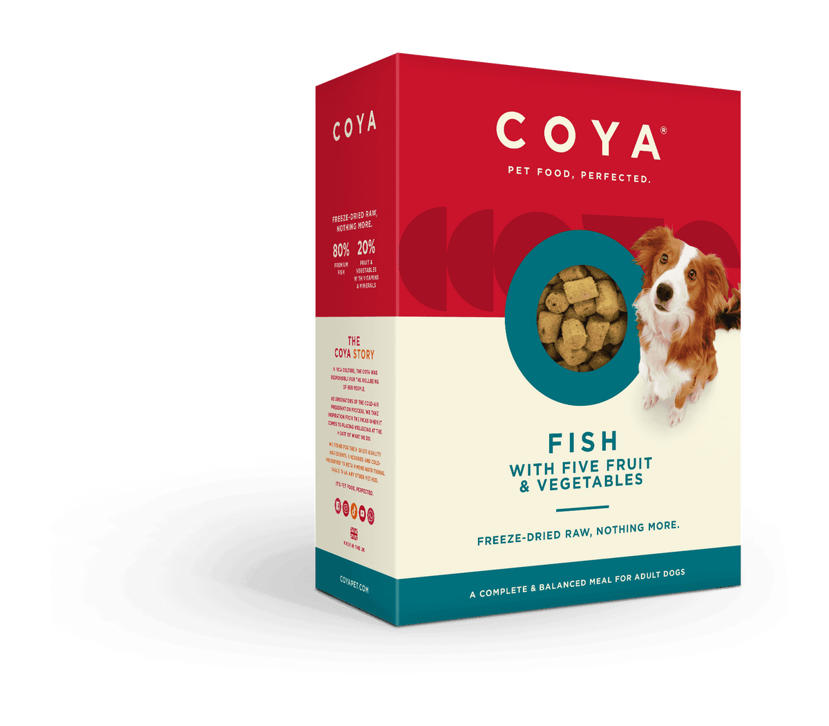 COYA Fish Freeze-Dried Food 750g