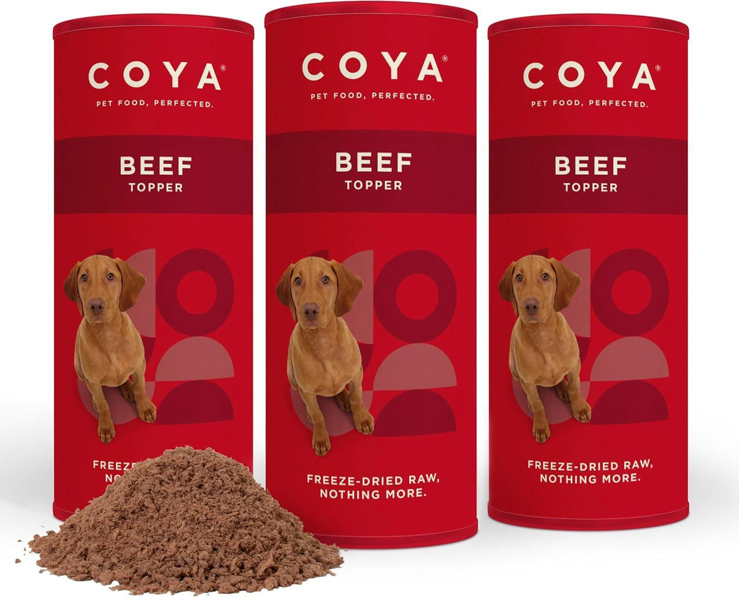 Coya Adult Dog Topper - Beef - COYA