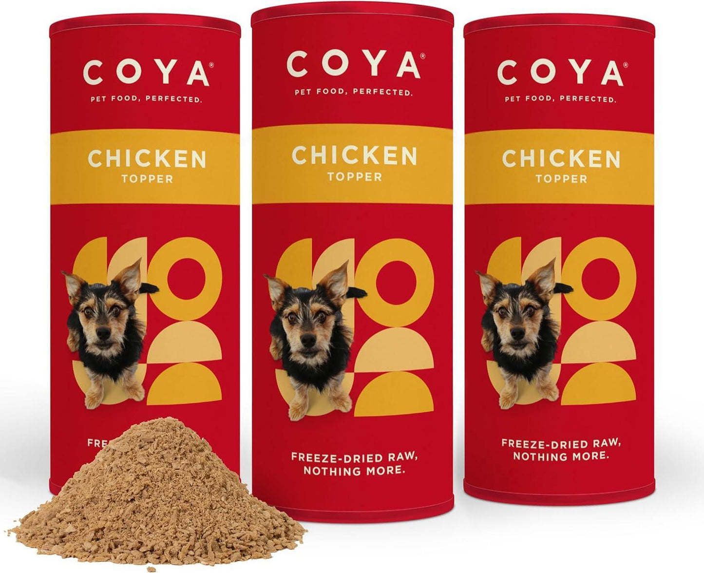 Coya Adult Dog Topper - Chicken - COYA