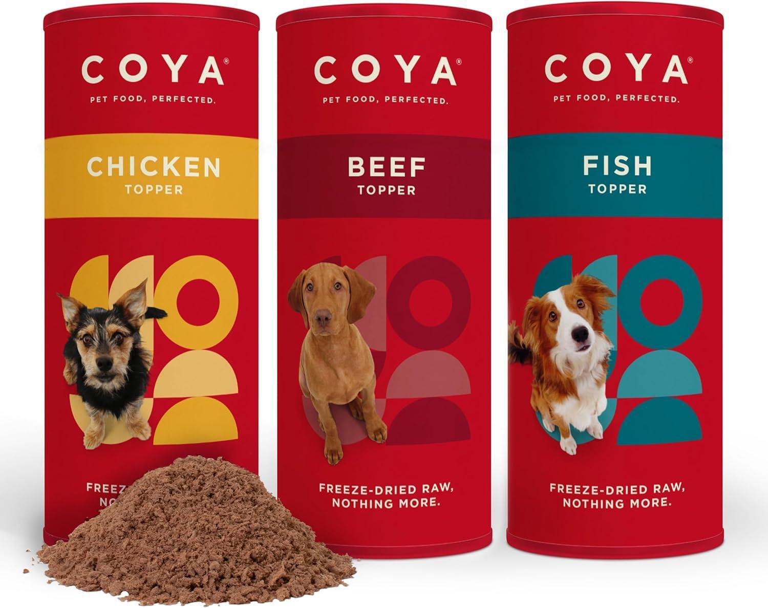 Coya Adult Dog Topper - Variety Pack - COYA