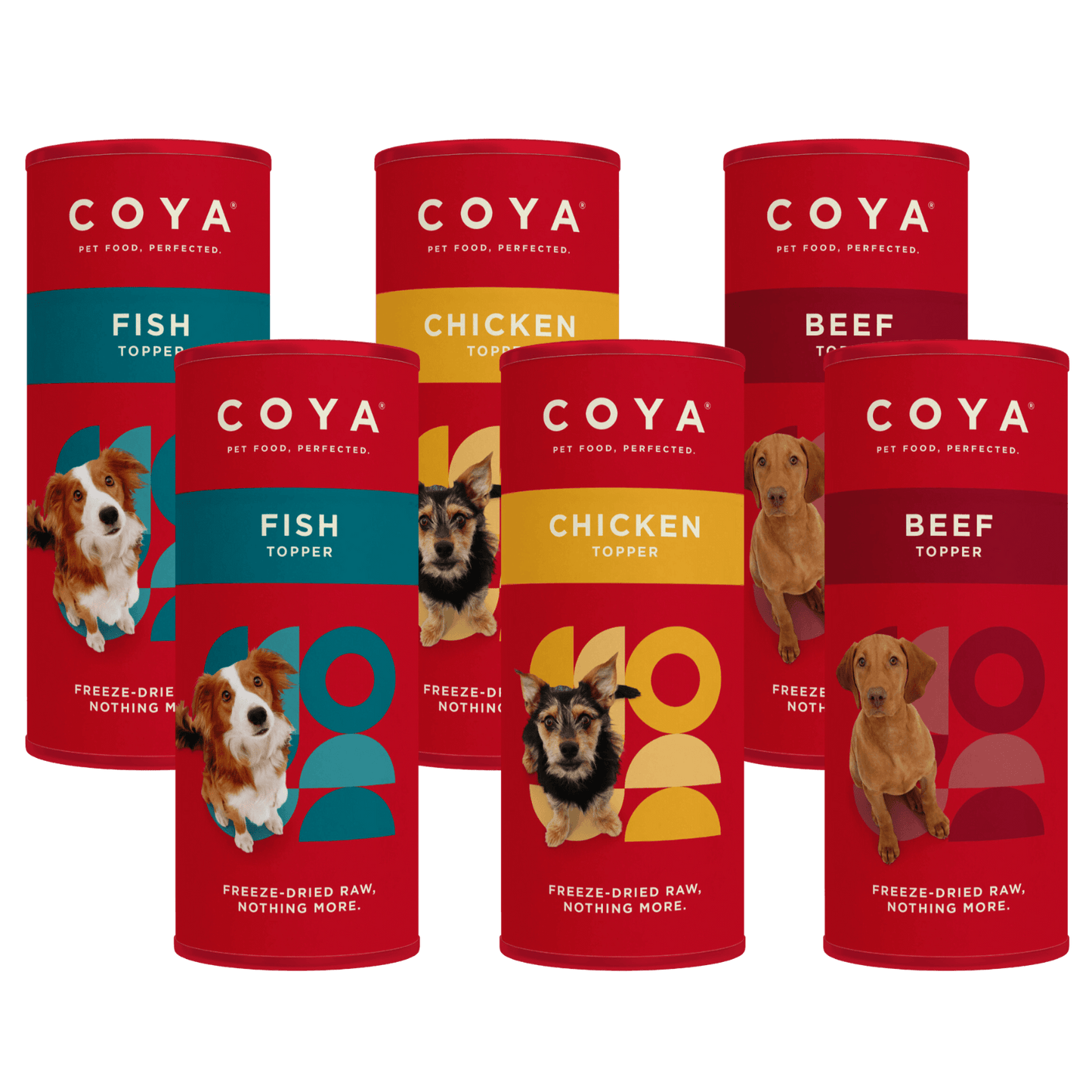 Coya Adult Dog Topper - Variety Pack - COYA