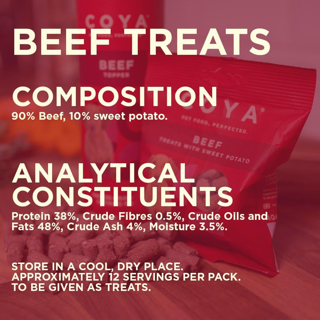 Coya Adult Dog Treats - Beef - COYA