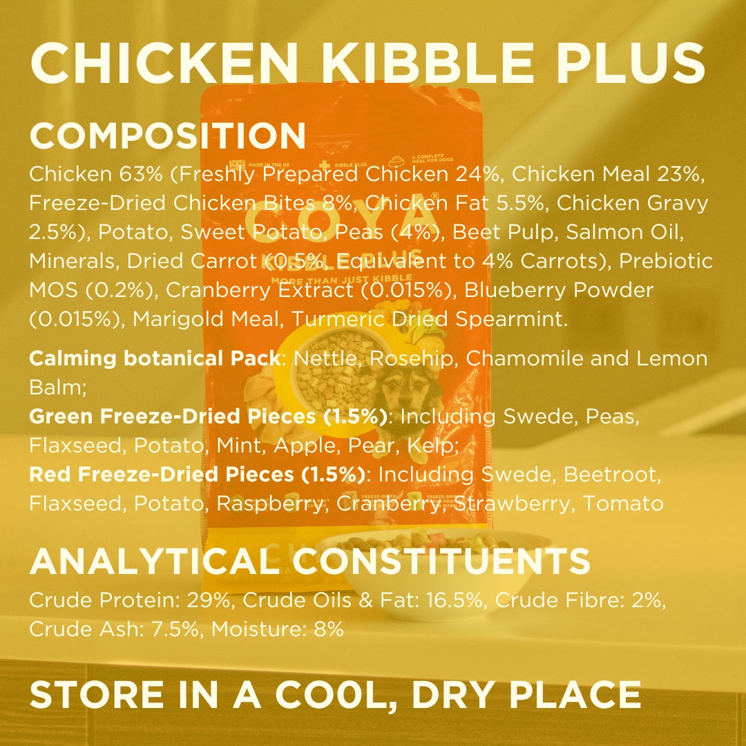 COYA Adult Kibble Plus - Chicken - COYA