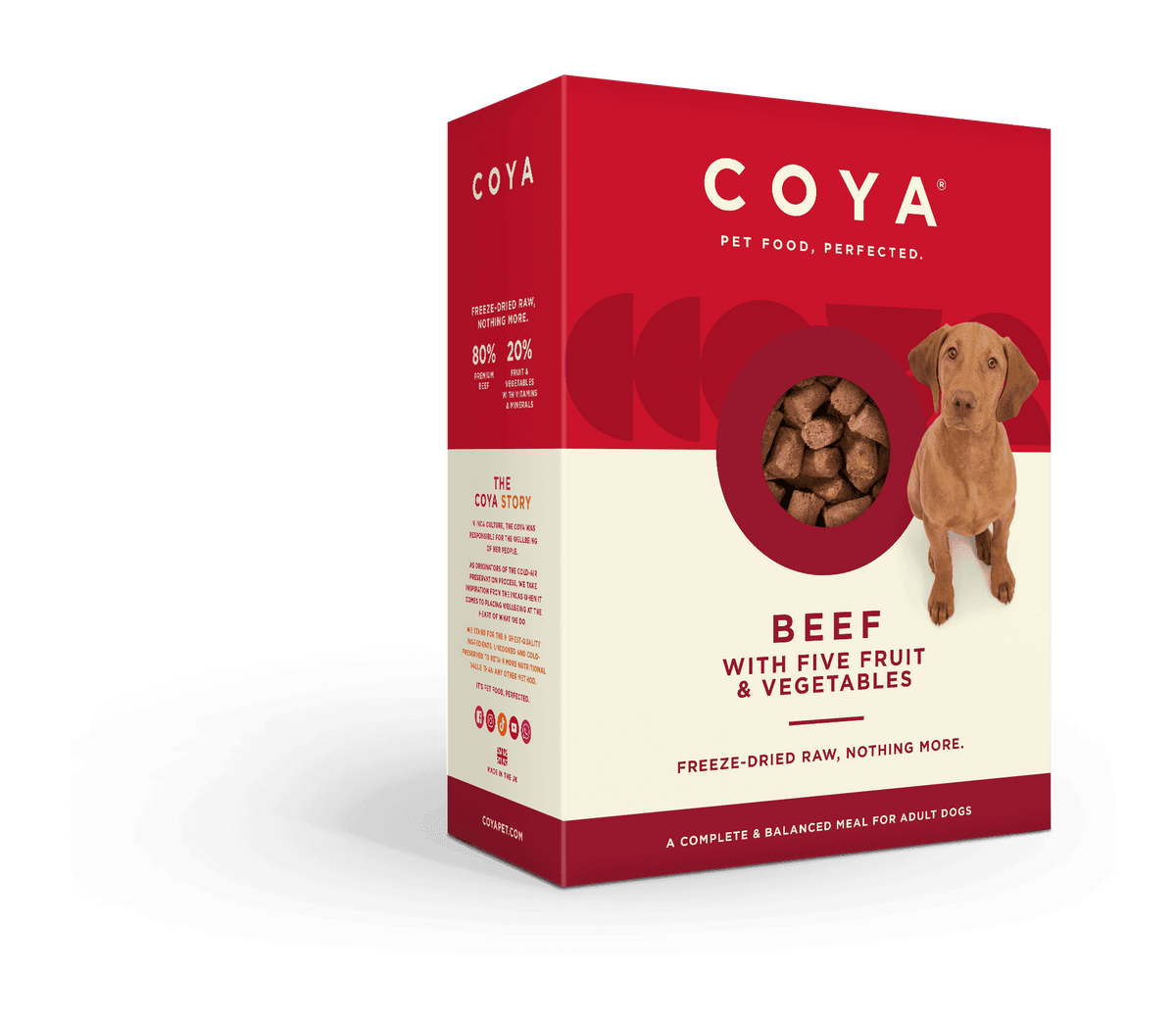 COYA Beef Freeze-Dried Food 750g Box