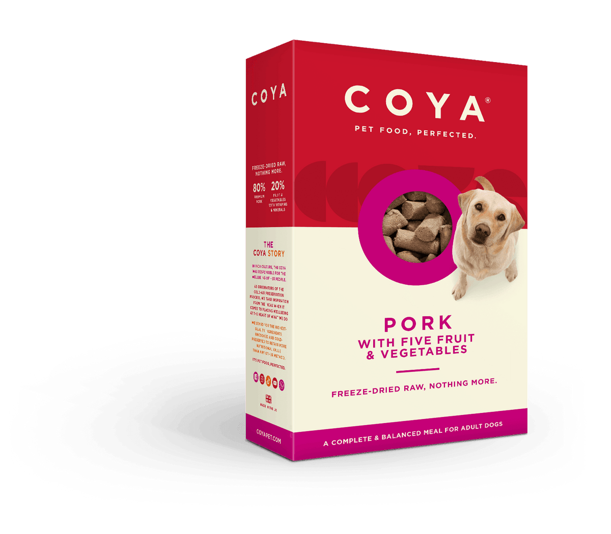 COYA Pork Freeze-Dried Food Box