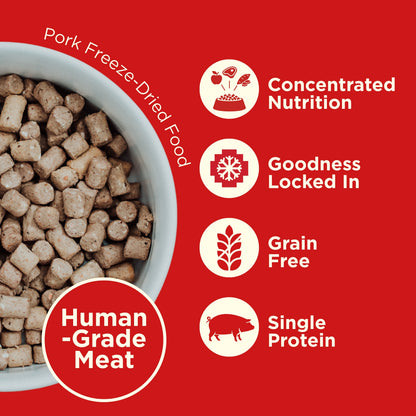 COYA Pork Freeze-Dried Functional Benefits