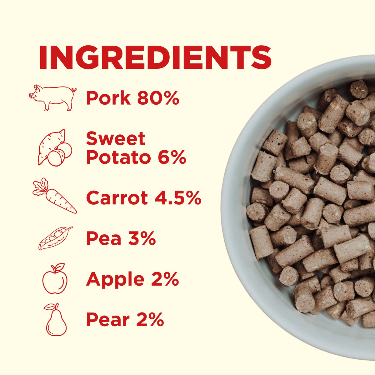 COYA Pork Freeze-Dried Food Ingredients